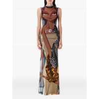Rochii Ottolinger Mesh Maxi Dress Femei
