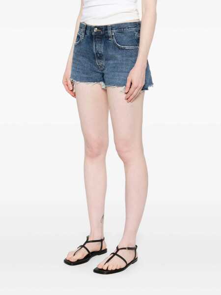 Pantaloni casual FRAME Frame The Hang Short RAFALE BLU E Femei (BM 18506766) 3