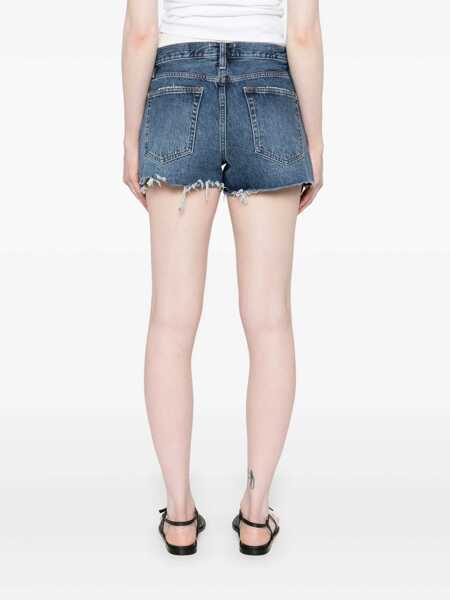 Pantaloni casual FRAME Frame The Hang Short RAFALE BLU E Femei (BM 18506766) 4