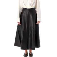 Fuste Róhe Midi Leather Skirt Femei