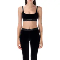 Topuri Tom Ford Stretch Velvet Bralette Femei