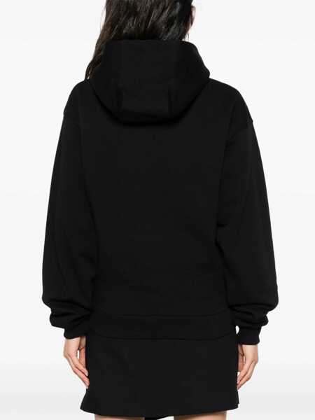 Bluze de trening COPERNI Coperni Horn Hoodie Black Femei (BM 18506844) 4