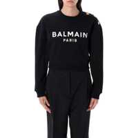 Pulovere Balmain Printed Logo Sweatshirt Femei