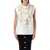 Balmain Balmain Trompe-L'Œil Collier Print Vest Top Gold