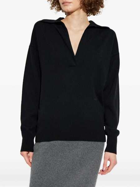 Tricouri Polo Tom Ford Tom Ford Cashmere Polo Sweater Black Femei (BM 18506913) 3