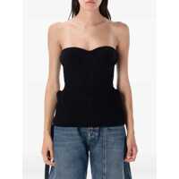 Topuri Jean Paul Gaultier Knitted Bustier Top Femei