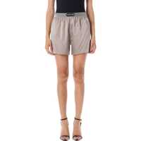 Pantaloni casual Tom Ford Silk Satin Boxer Shorts Femei