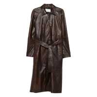 Paltoane Magda Butrym Leather Coat Femei