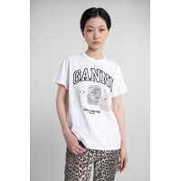Tricouri Ganni T-Shirt Femei