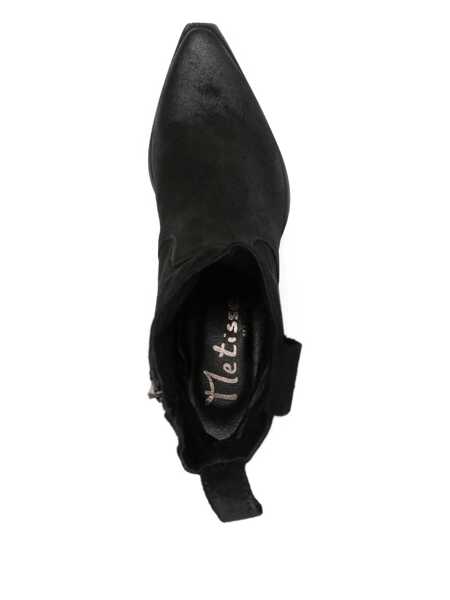 Bocanci Metisse Metisse Texan Ankle Boots Black Femei (BM 18507513) 4