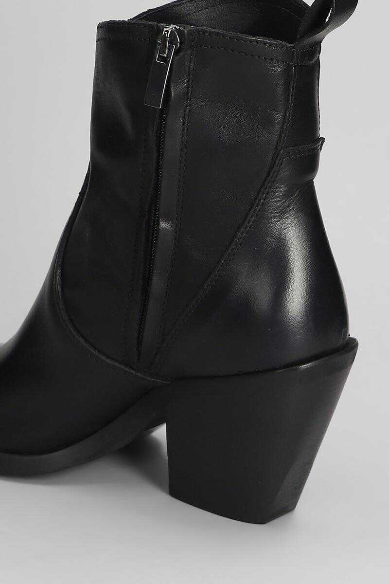 Bocanci Metisse Metisse Texan Ankle Boots Black Femei (BM 18507534) 5