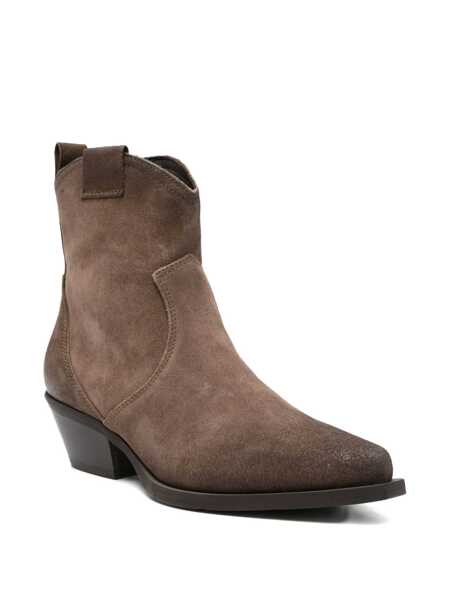 Bocanci Metisse Metisse Texan Ankle Boots Brown Femei (BM 18507537) 2