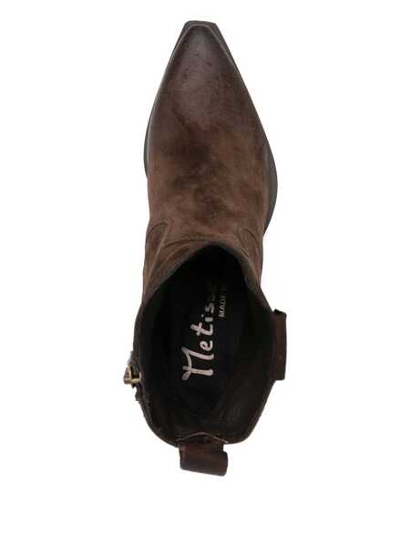 Bocanci Metisse Metisse Texan Ankle Boots Brown Femei (BM 18507540) 4