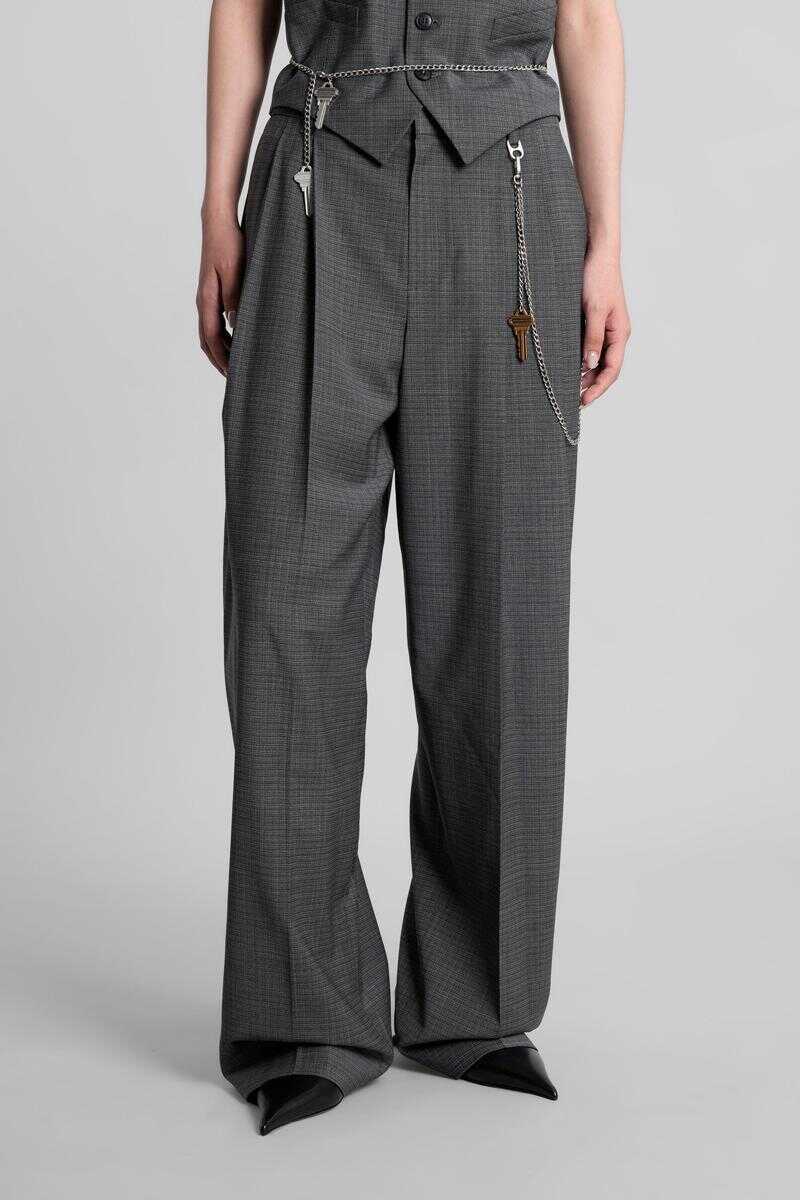 Pantaloni casual Alexander Wang Alexander Wang Pants GREY Femei (BM 18507546) 1