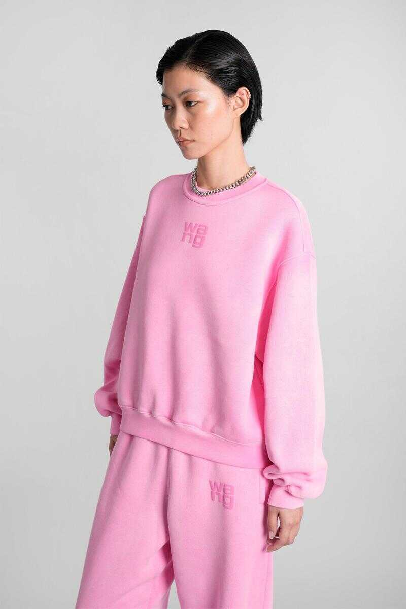 Pulovere Alexander Wang Alexander Wang Sweatshirt Pink Femei (BM 18507567) 4