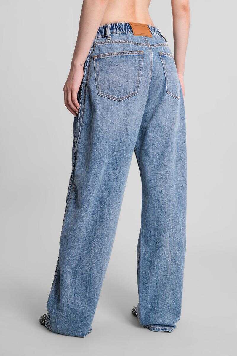 Blugi Alexander Wang Alexander Wang Jeans BLUE Femei (BM 18507570) 3
