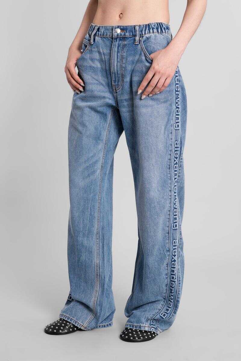 Blugi Alexander Wang Alexander Wang Jeans BLUE Femei (BM 18507570) 4