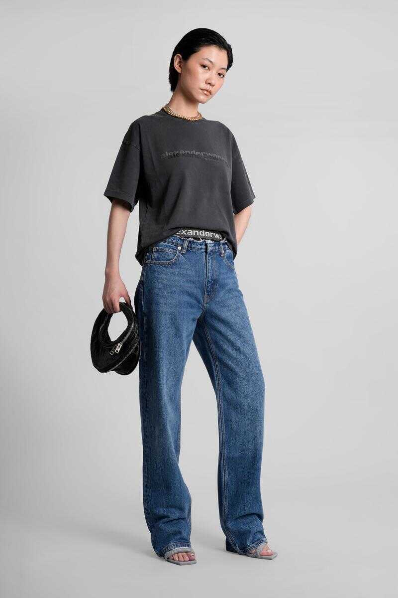 Blugi Alexander Wang Alexander Wang Jeans BLUE Femei (BM 18507573) 2