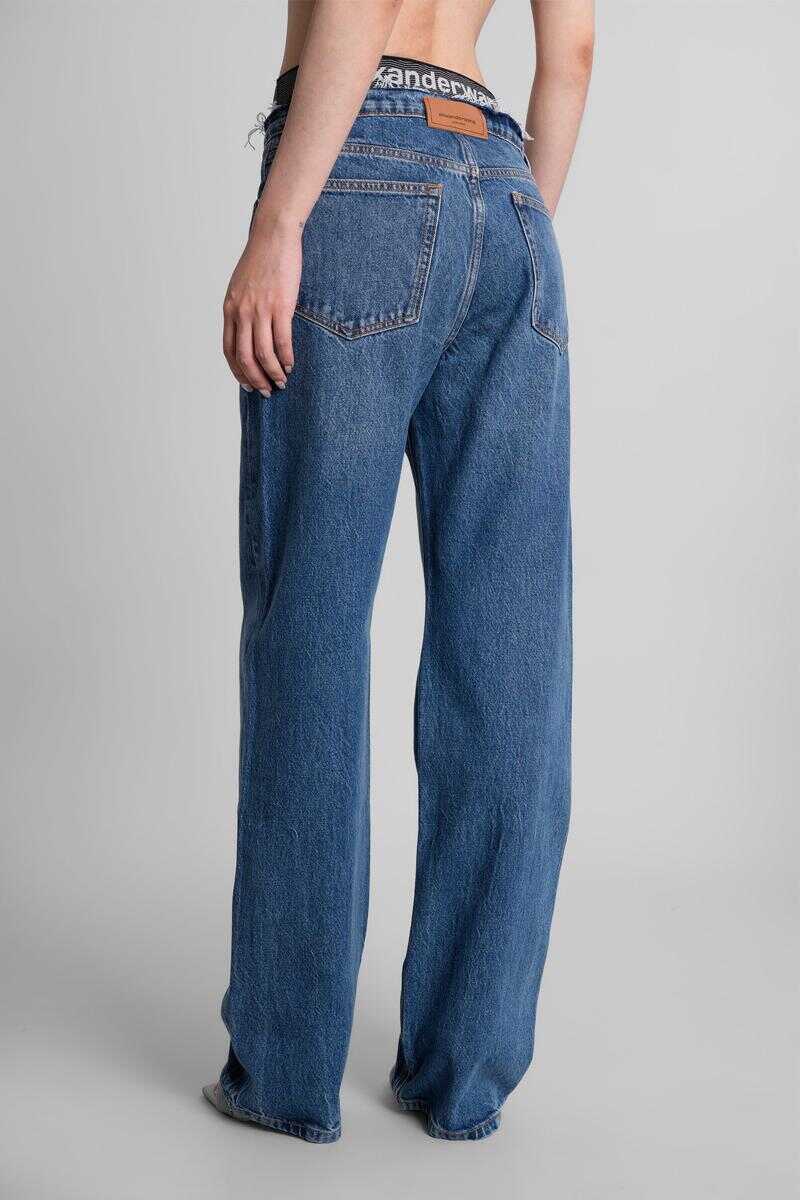 Blugi Alexander Wang Alexander Wang Jeans BLUE Femei (BM 18507573) 3
