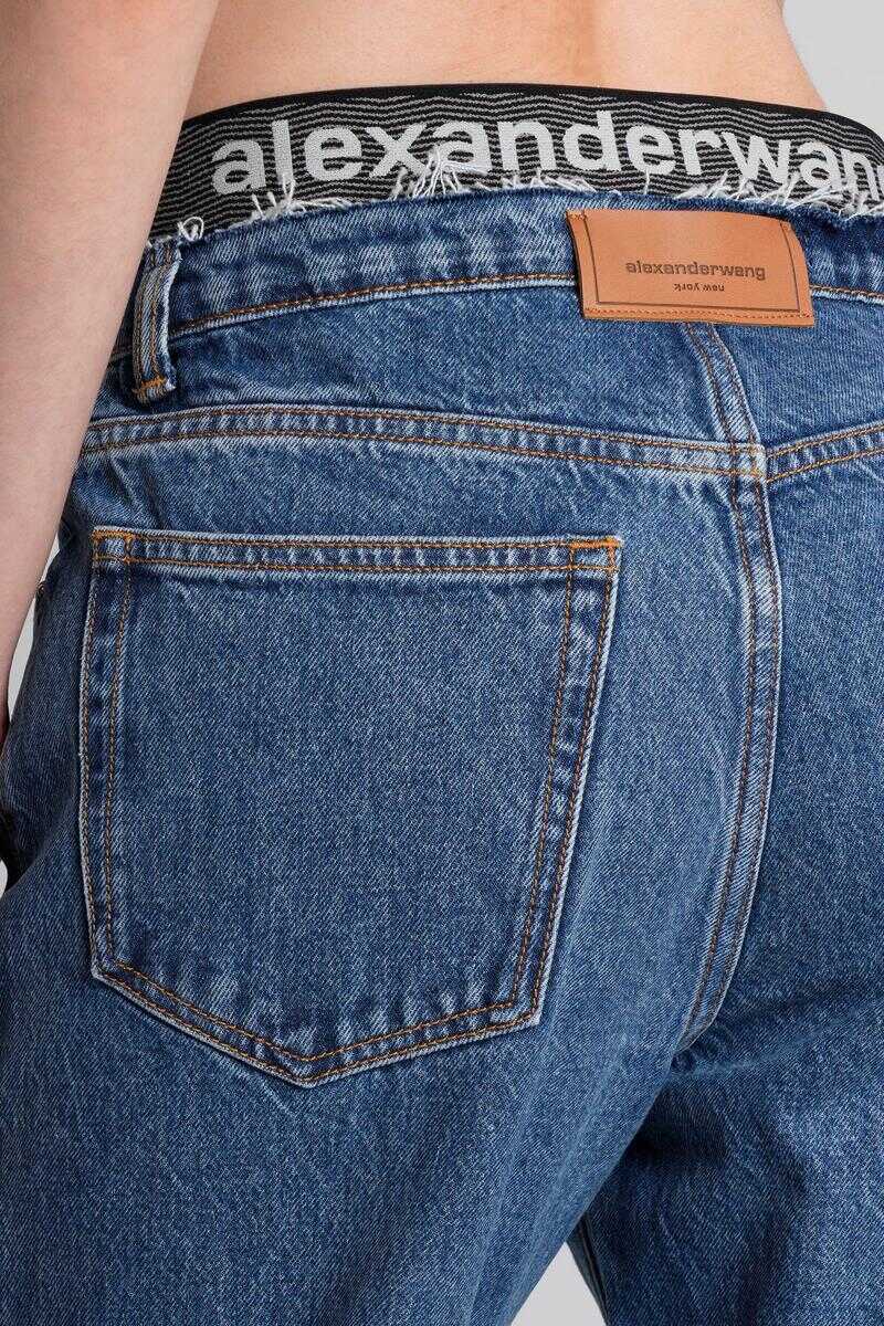 Blugi Alexander Wang Alexander Wang Jeans BLUE Femei (BM 18507573) 5