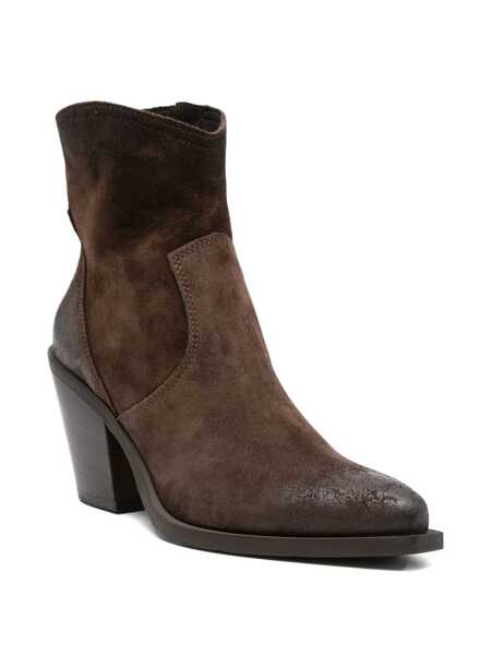 Bocanci Metisse Metisse Texan Ankle Boots Brown Femei (BM 18507594) 2