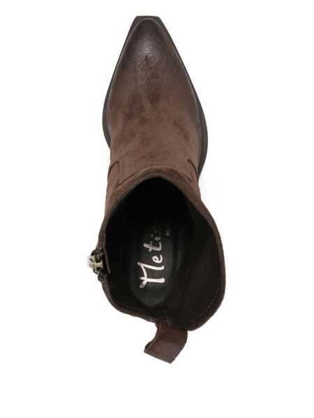 Bocanci Metisse Metisse Texan Ankle Boots Brown Femei (BM 18507594) 4