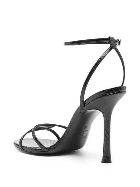 Sandale Jimmy Choo Jimmy Choo 1998 Leo Sandals Black Femei (BM 18507609) 3