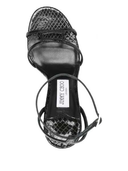 Sandale Jimmy Choo Jimmy Choo 1998 Leo Sandals Black Femei (BM 18507609) 4