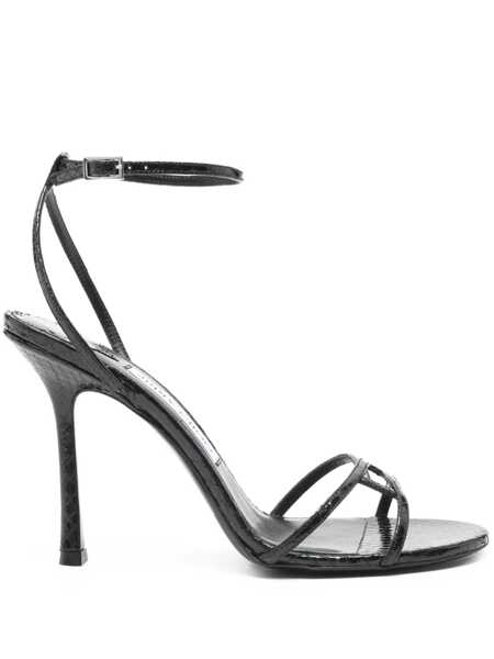 Sandale Jimmy Choo Jimmy Choo 1998 Leo Sandals Black Femei (BM 18507609) 1