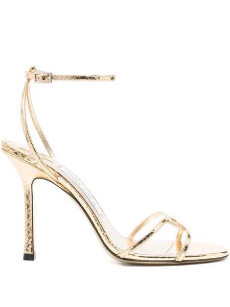 Sandale Jimmy Choo Jimmy Choo 1998 Leo Sandals GOLD Femei (BM 18507612) 1