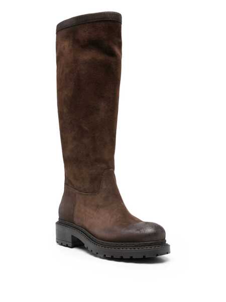 Bocanci Metisse Metisse Low Heels Boots Brown Femei (BM 18507621) 2