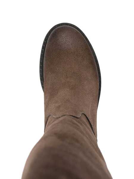 Bocanci Metisse Metisse Low Heels Boots Brown Femei (BM 18507624) 4