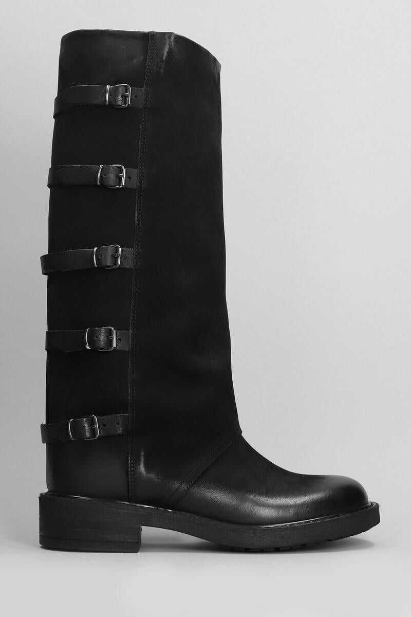 Bocanci Metisse Metisse Low Heels Boots Black Femei (BM 18507642) 1