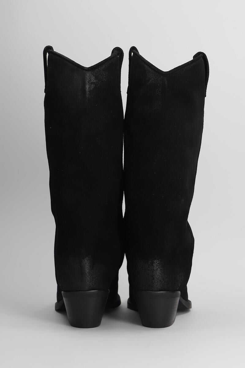 Bocanci Metisse Metisse Texan Boots Black Femei (BM 18507648) 4