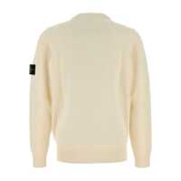 Pulovere Stone Island pentru Barbati - Pulovere Stone Island Stone Island Knitwear WHITE Barbati (BM 18507954) - B-mall.ro