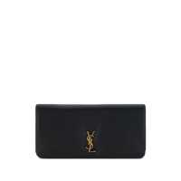 Genti mini Saint Laurent Calypso Leather Mini Bag Femei