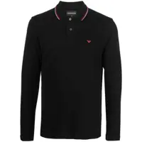 Tricouri Polo Emporio Armani Logo Cotton Polo Shirt Barbati