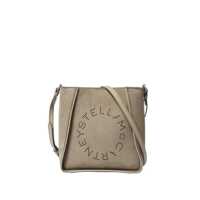 Genti de mana Stella McCartney Alter Suede Shoulder Bag With Piping Details Femei