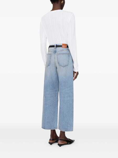 Topuri ANINE BING Anine Bing T-Shirts And Polos WHITE Femei (BM 18508674) 3