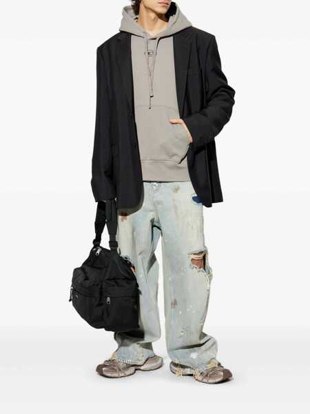 Bluze de trening Diesel Diesel S-Macs-Hood-Od Cotton Hoodie GREY Barbati (BM 18508713) 2