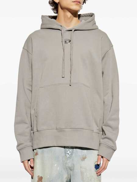 Bluze de trening Diesel Diesel S-Macs-Hood-Od Cotton Hoodie GREY Barbati (BM 18508713) 3