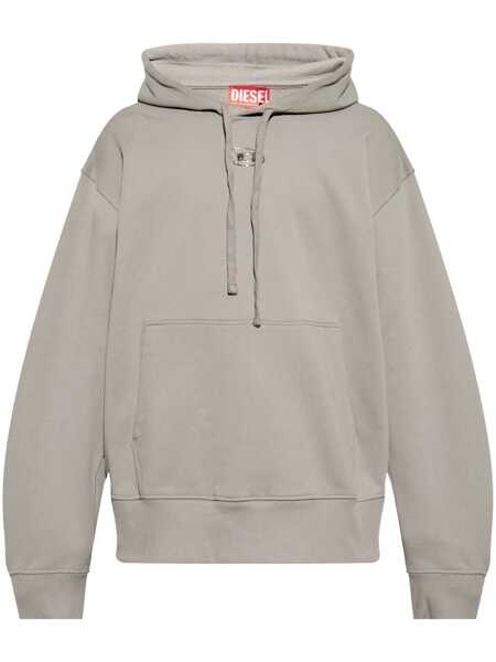 Bluze de trening Diesel Diesel S-Macs-Hood-Od Cotton Hoodie GREY Barbati (BM 18508713) 1