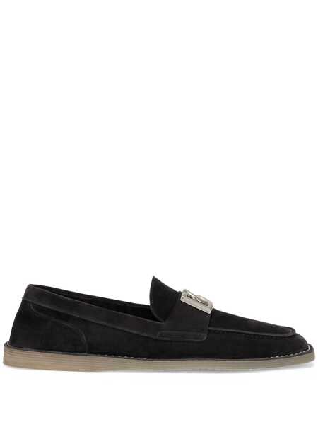 Mocasini Dolce & Gabbana Dolce & Gabbana Suede Moccasin From The New Florio Line BLUE Barbati (BM 18508767) 1