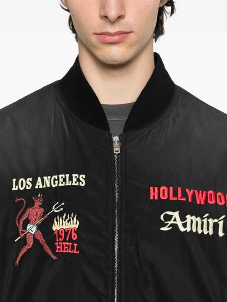 Geci AMIRI Amiri Jackets Black Barbati (BM 18508950) 5