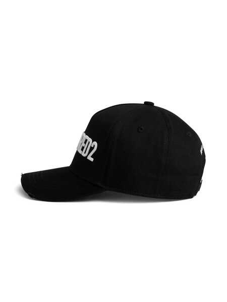 Sepci DSQUARED2 DSQUARED2 Baseball Cap Accessories Black Barbati (BM 18509160) 5