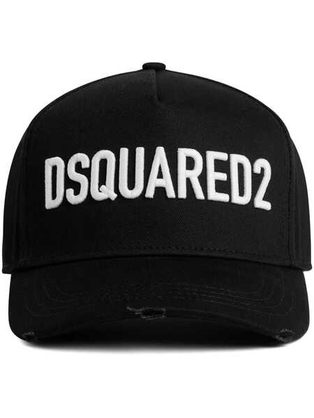 Sepci DSQUARED2 DSQUARED2 Baseball Cap Accessories Black Barbati (BM 18509160) 1