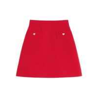 Fuste Valentino Garavani Wool And Silk Skirt Femei