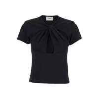 Topuri Cut-Out Baby Tee Femei