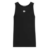 Topuri Dolce & Gabbana Logo Cotton Tank Top Barbati