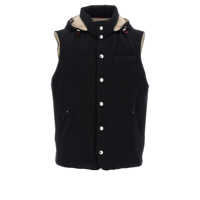 Geci Brunello Cucinelli Padded Wool Vest Barbati